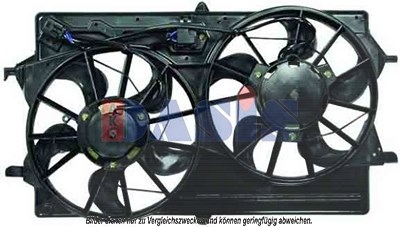 Aks Dasis Lüfter, Motorkühlung [Hersteller-Nr. 098092N] für Ford von AKS DASIS