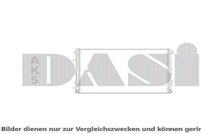 Aks Dasis Niedertemperaturkühler, Ladeluftkühler [Hersteller-Nr. 480032N] für Audi von AKS DASIS