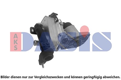 Aks Dasis Ölkühler, Motoröl [Hersteller-Nr. 026011N] für Citroën, Fiat, Ford, Jaguar, Lancia, Land Rover, Peugeot von AKS DASIS