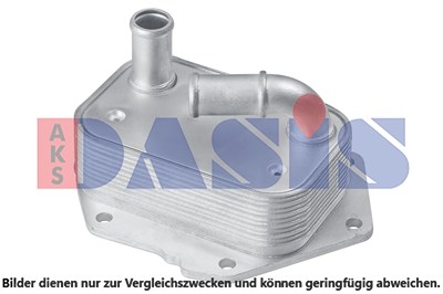 Aks Dasis Ölkühler, Motoröl [Hersteller-Nr. 026012N] für Citroën, Ford, Jaguar, Land Rover, Mitsubishi, Peugeot von AKS DASIS