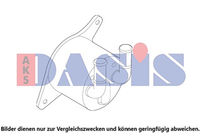 Aks Dasis Ölkühler, Motoröl [Hersteller-Nr. 056040N] für BMW, Mini von AKS DASIS