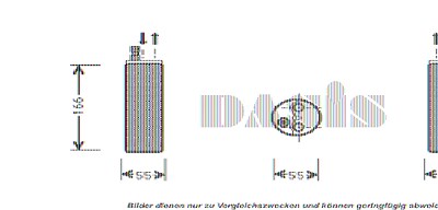 Aks Dasis Trockner, Klimaanlage [Hersteller-Nr. 800308N] für Opel von AKS DASIS