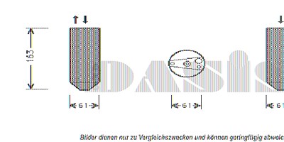 Aks Dasis Trockner, Klimaanlage [Hersteller-Nr. 801650N] für Honda von AKS DASIS