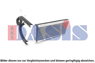 Aks Dasis Wärmetauscher, Innenraumheizung [Hersteller-Nr. 029008N] für Land Rover von AKS DASIS