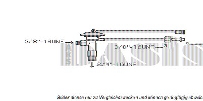 Aks Dasis Expansionsventil, Klimaanlage [Hersteller-Nr. 840490N] für Honda von AKS DASIS