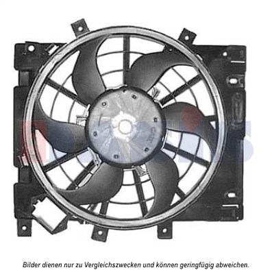 Aks Dasis Lüfter, Motorkühlung [Hersteller-Nr. 158087N] für Opel von AKS DASIS