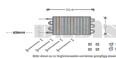 Aks Dasis Ölkühler, Motoröl [Hersteller-Nr. 920001N] von AKS DASIS