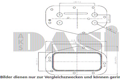 Aks Dasis Ölkühler, Motoröl [Hersteller-Nr. 156009N] für Alfa Romeo, Chevrolet, Fiat, Opel, Saab von AKS DASIS