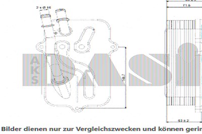 Aks Dasis Ölkühler, Motoröl [Hersteller-Nr. 046039N] für Audi von AKS DASIS