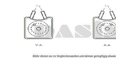 Aks Dasis Ölkühler, Motoröl [Hersteller-Nr. 046130N] für Audi, Ford, Proton, Seat, Skoda, VW von AKS DASIS