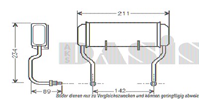 Aks Dasis Ölkühler, Motoröl [Hersteller-Nr. 066000N] für Citroën von AKS DASIS