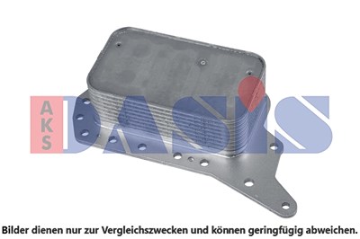 Aks Dasis Ölkühler, Motoröl [Hersteller-Nr. 186013N] für Fiat, Mercedes-Benz, Nissan, Opel, Renault von AKS DASIS