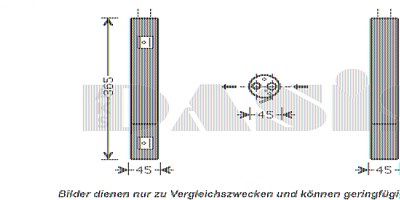 Aks Dasis Trockner, Klimaanlage [Hersteller-Nr. 800113N] für Mercedes-Benz von AKS DASIS