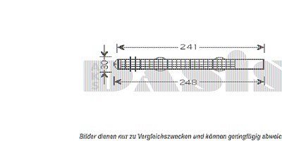 Aks Dasis Trockner, Klimaanlage [Hersteller-Nr. 800566N] für Opel, Saab, Smart von AKS DASIS