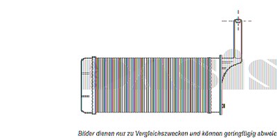 Aks Dasis Wärmetauscher, Innenraumheizung [Hersteller-Nr. 069080N] für Citroën, Peugeot von AKS DASIS