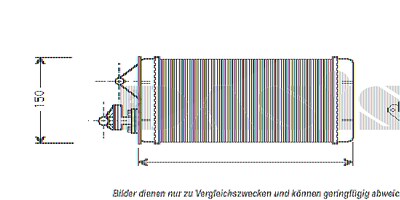 Aks Dasis Wärmetauscher, Innenraumheizung [Hersteller-Nr. 089150N] für Fiat von AKS DASIS