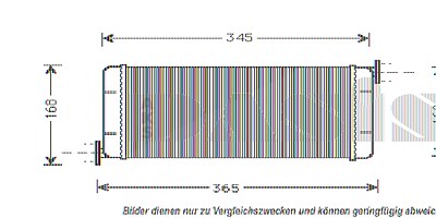 Aks Dasis Wärmetauscher, Innenraumheizung [Hersteller-Nr. 129190N] für Mercedes-Benz von AKS DASIS