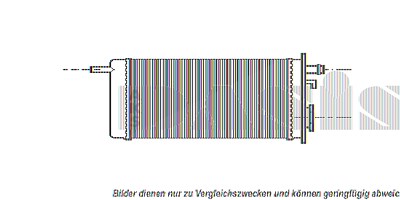 Aks Dasis Wärmetauscher, Innenraumheizung [Hersteller-Nr. 189060N] für Nissan, Opel, Renault von AKS DASIS