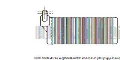 Aks Dasis Wärmetauscher, Innenraumheizung [Hersteller-Nr. 049004N] für VW von AKS DASIS