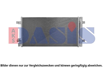 Aks Dasis Kondensator, Klimaanlage [Hersteller-Nr. 042051N] für VW, Audi, Seat von AKS DASIS