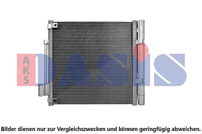 Aks Dasis Kondensator, Klimaanlage [Hersteller-Nr. 522002N] für Tesla von AKS DASIS