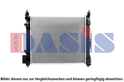 Aks Dasis Kühler, Motorkühlung [Hersteller-Nr. 070018N] für Nissan von AKS DASIS