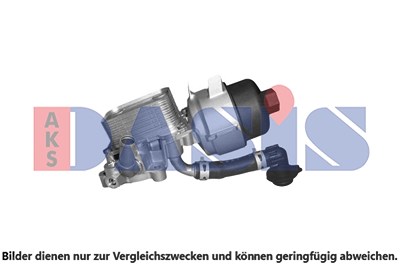 Aks Dasis Ölkühler, Motoröl [Hersteller-Nr. 066016N] für Citroën, Fiat, Ford, Lancia, Peugeot, Volvo von AKS DASIS