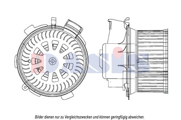 Innenraumgebläse AKS Dasis 068069N von AKS Dasis