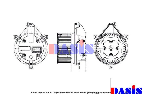 Innenraumgebläse AKS Dasis 188480N von AKS Dasis