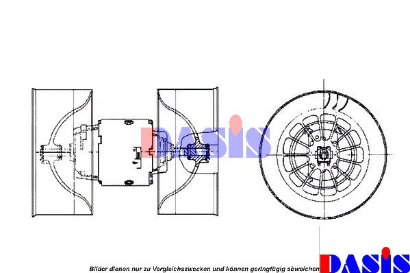 Innenraumgebläse AKS Dasis 870290N von AKS Dasis