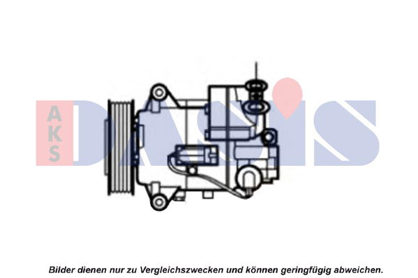 Kompressor, Klimaanlage AKS Dasis 851972N von AKS Dasis