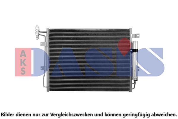 Kondensator, Klimaanlage AKS Dasis 022006N von AKS Dasis