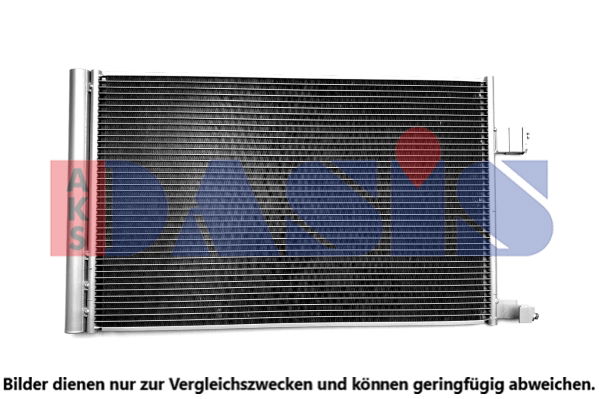 Kondensator, Klimaanlage AKS Dasis 022010N von AKS Dasis