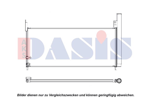 Kondensator, Klimaanlage AKS Dasis 212099N von AKS Dasis