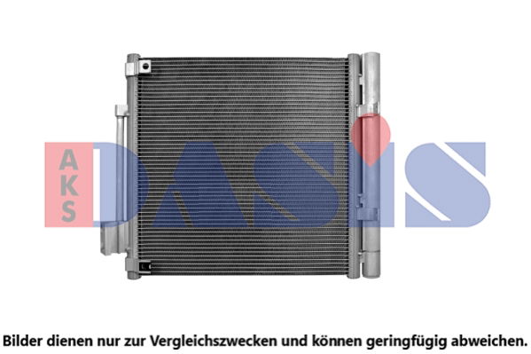 Kondensator, Klimaanlage rechts AKS Dasis 522002N von AKS Dasis