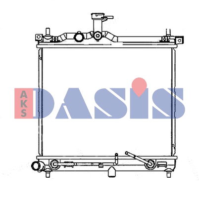 Kühler, Motorkühlung AKS Dasis 510193N von AKS Dasis