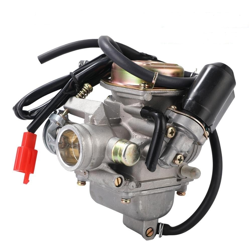 Motorrad Vergaser 24 mm PD24J 4 Magasin 125cc 150cc für GY6 Motor Scooter CVK ATV UTV Go Kart von AKSYZ