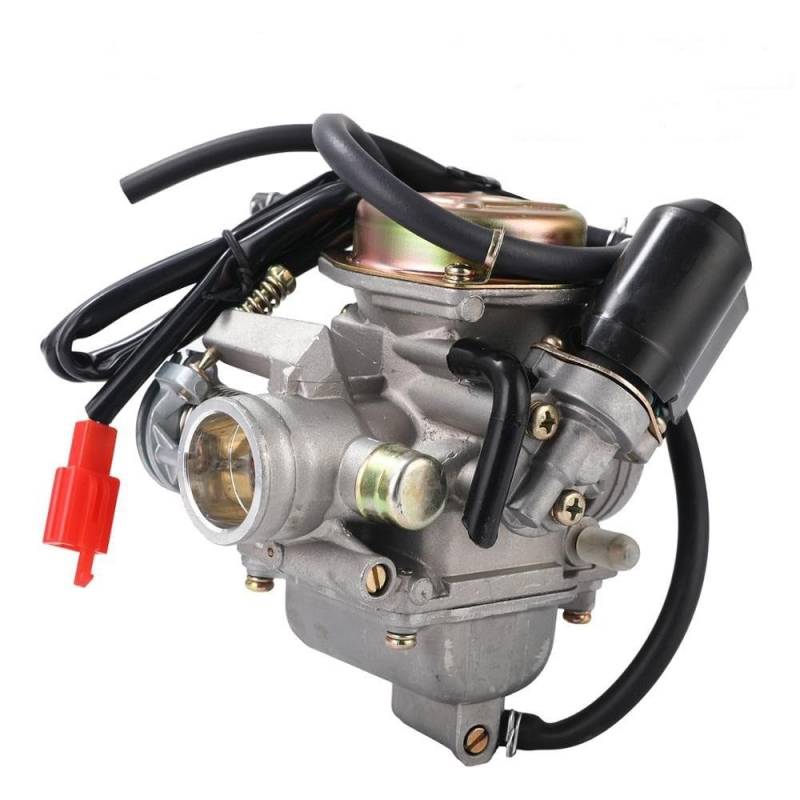 Motorrad Vergaser 24 mm PD24J 4 Magasin 125cc 150cc für GY6 Motor Scooter CVK ATV UTV Go Kart von AKSYZ