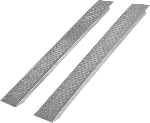 AL-KO Auffahrrampe, Aluminium, gerade 2,0 m lang, Belastung 400 kg, (2-er Set) von AL-KO