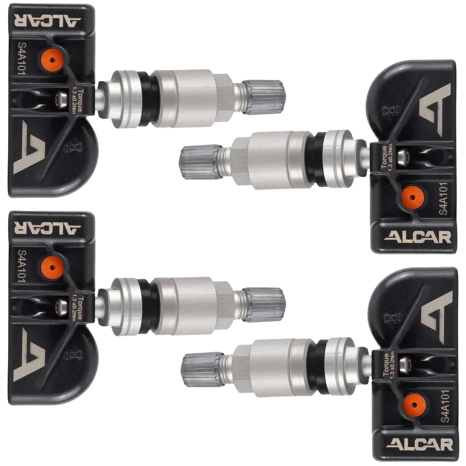 4x Alcar RDKS Sensor Plug & Drive 4-S5A102 silber kompatibel mit MAZDA BT-50 von ALCAR