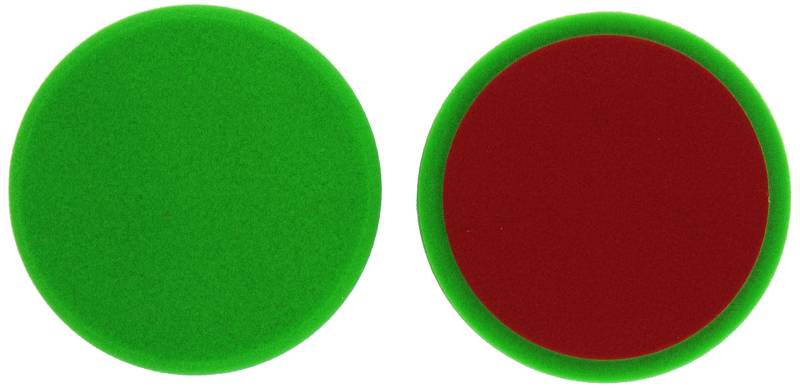 ALCLEAR 5516030G Ceramic Cutting Pad, Auto Polierschwämme, Durchmesser: 160x30 mm, grün,2er Set, Polierpad polieren Pad Schwamm Polierschaum f. Poliermaschine von ALCLEAR