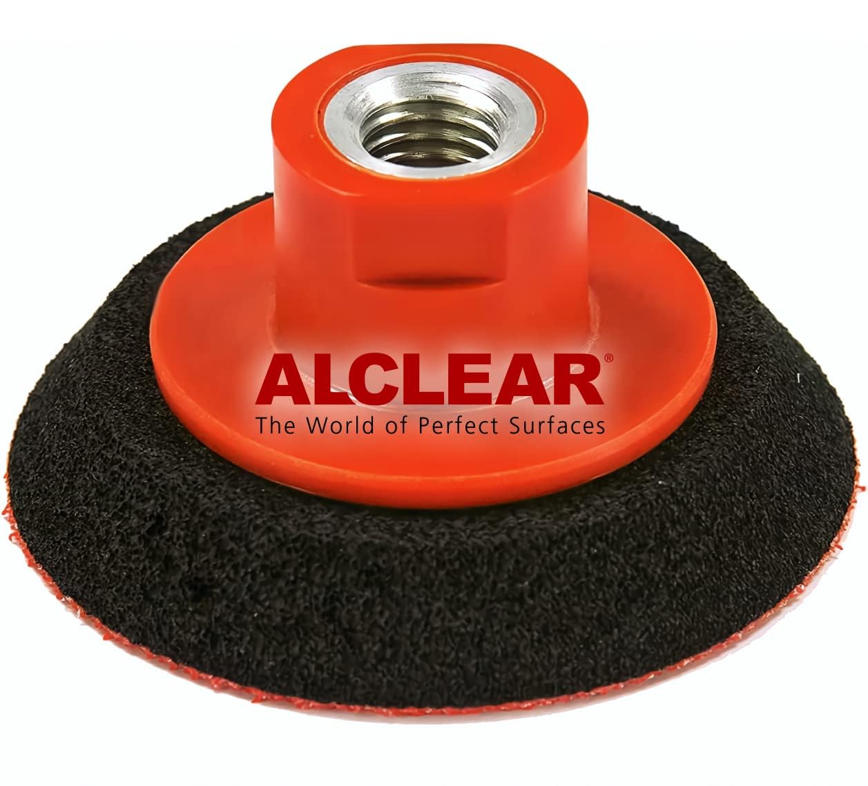 ALCLEAR 6075F Profi-Stützteller Fest, Durchmesser : 75 mm, rot von ALCLEAR
