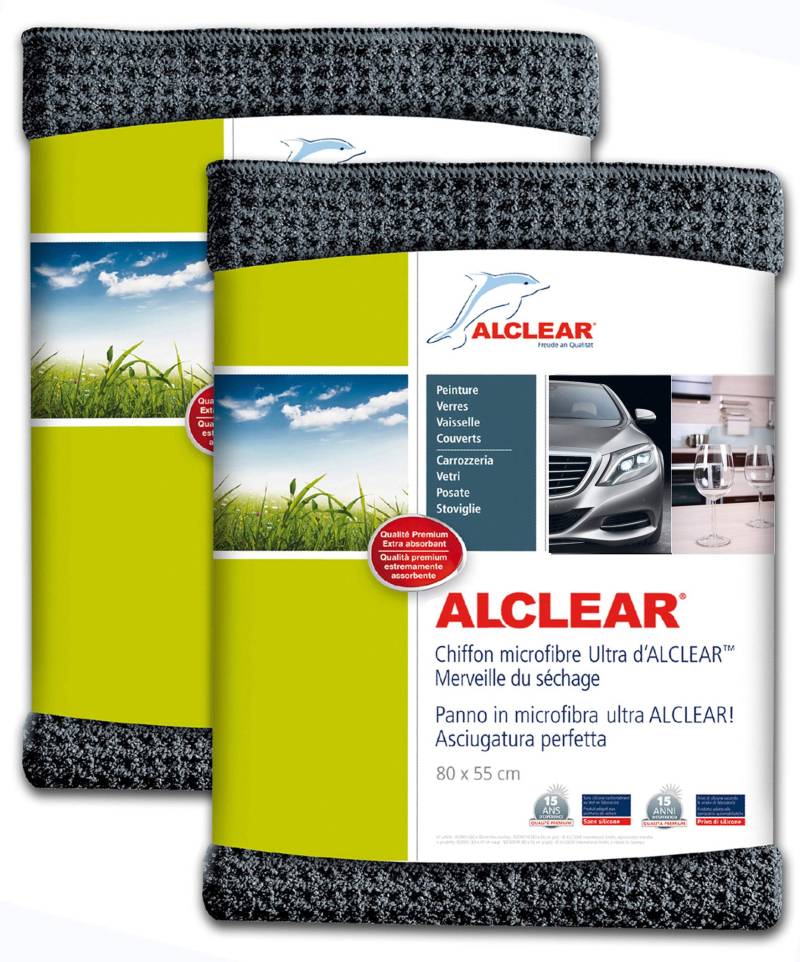 ALCLEAR Mikrofasertuch Trockenwunder Maxi von ALCLEAR