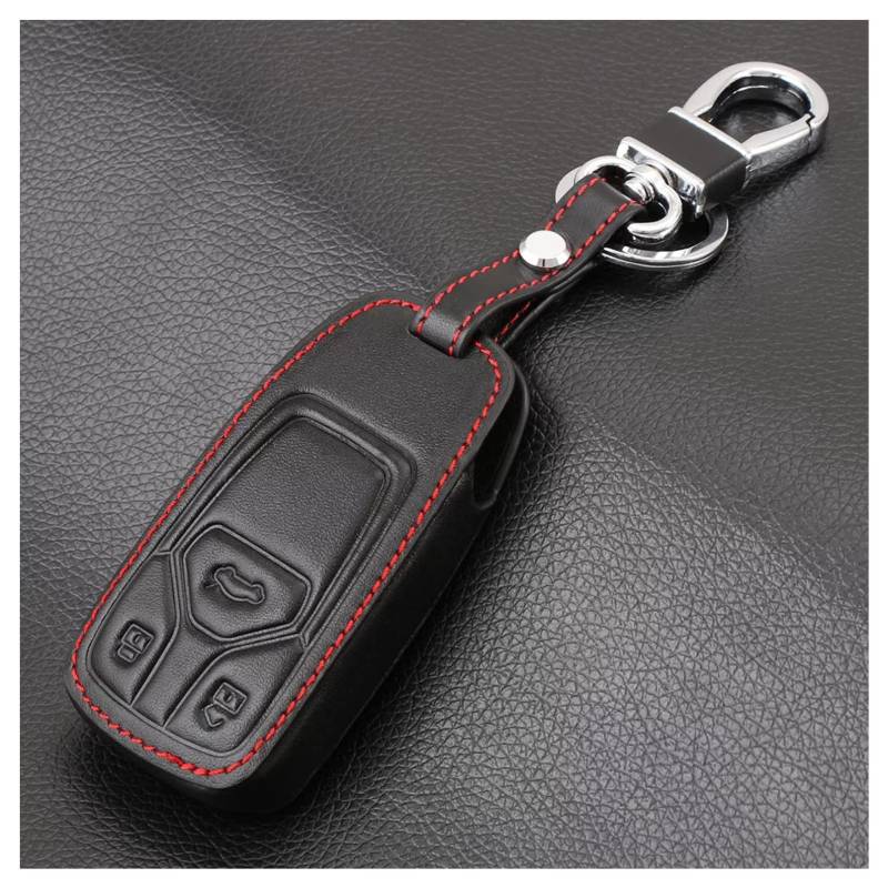 Leder weiche Autoschlüssel Hülle für Audi A4 B9 Q5 Q7 TT TTS 8S 2016 2017 2018 2019 Auto Smart Remote Shell Fob von ALIANQ