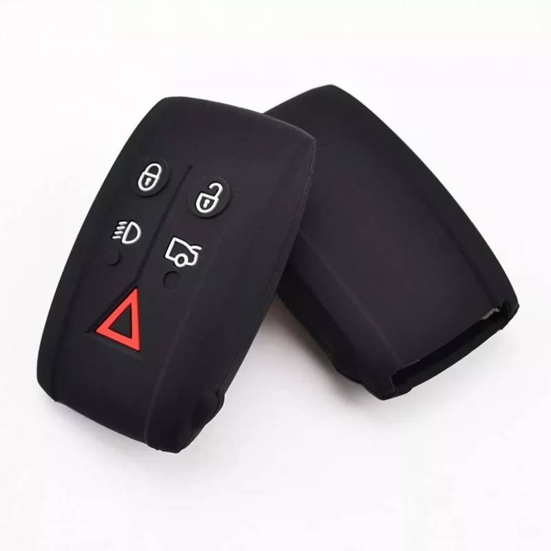 Silikon Auto Remote Key Protector Cover Case Fob Shell Auto Zubehör 5 Tasten für Jaguar XK XF XJ8 XK8 XRR X-Type von ALIANQ