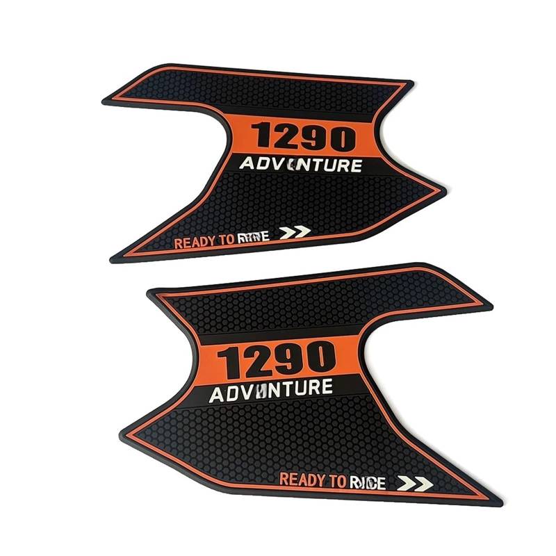 Motorrad Tankpad 3D-Gummi-Schutzpolster Kraftstofftank-Aufkleber, Öl-Gas-Schutz, Dekoration Für 1290 Super Adventure ADV SR 2021 2022 2023 von ALINNG