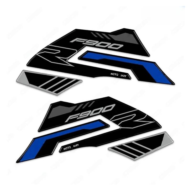 Motorrad Tankpad Für F900R F 900 R F900 R 2019-2024 2023 Motorrad 3D Kraftstoff Tank Pad Aufkleber Set Schutz Aufkleber wasserdicht von ALINNG