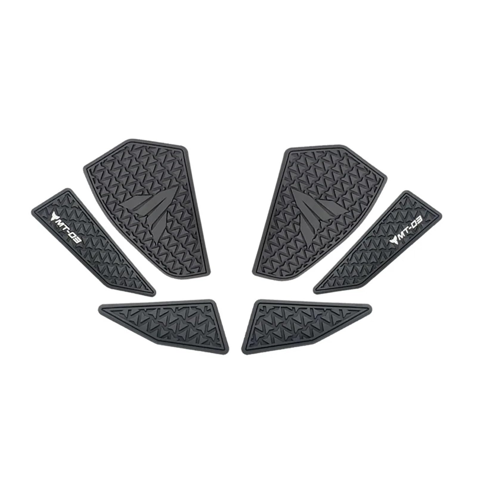 Motorrad Tankpad Für YA&MAHA MT-03 MT-25 MT03 MT25 2020-2022 Motorrad Kraftstoff Tank Pad Tank Schutz Aufkleber Knie Grip Traktion Pads von ALINNG