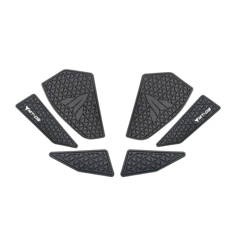 Motorrad Tankpad Für YA&MAHA MT-03 MT-25 MT03 MT25 2020-2022 Motorrad Kraftstoff Tank Pad Tank Schutz Aufkleber Knie Grip Traktion Pads von ALINNG