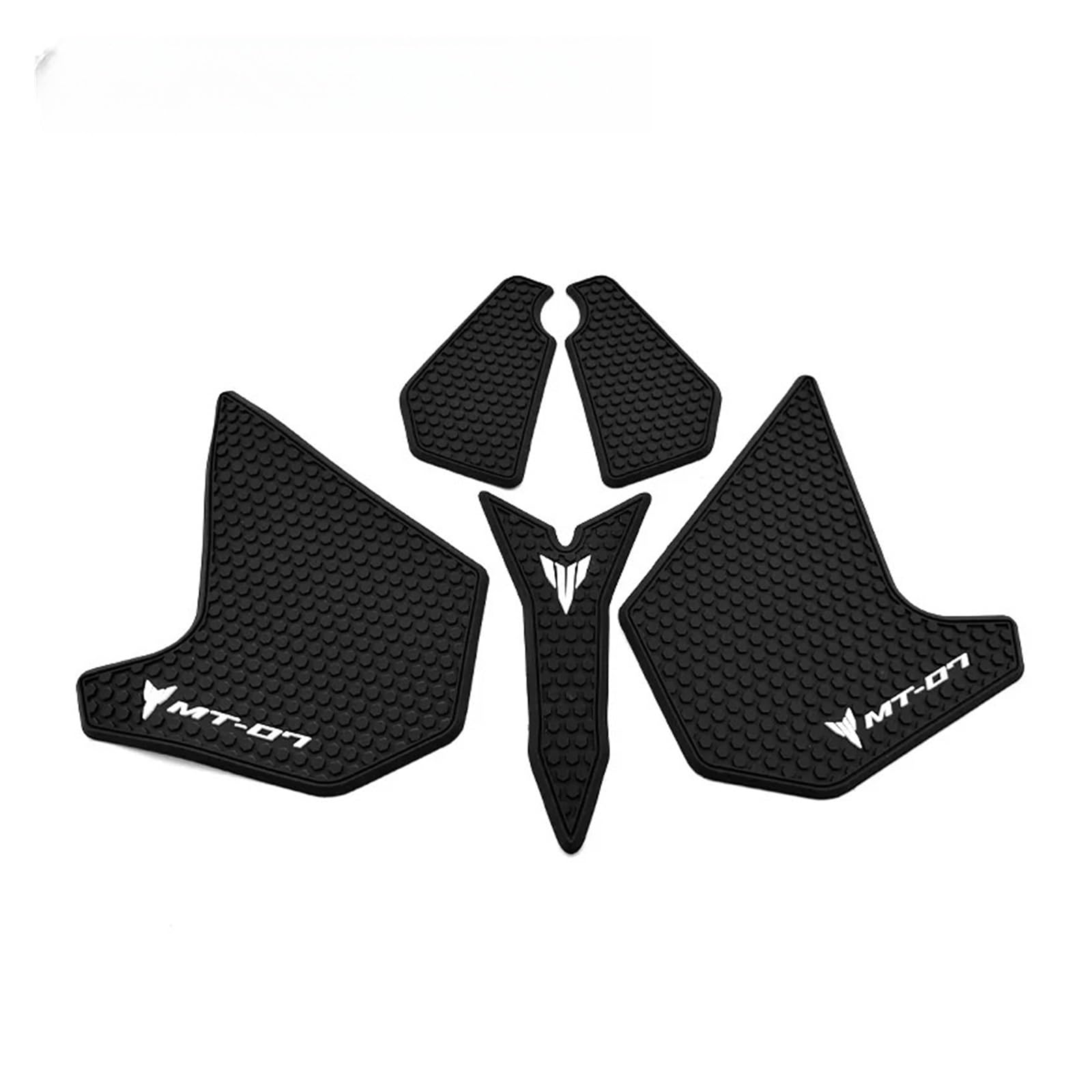 Motorrad Tankpad Für YA&MAHA MT-07 MT07 Tracer MT 07 2018 2019 2020 Schutz Anti-slip Tank Pad Aufkleber Gas Knie Grip Traktion Seite Pad Aufkleber von ALINNG